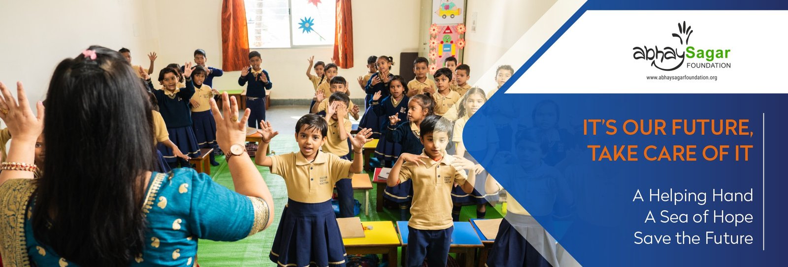 Free education CSR initiative by Sagar Group in Central India