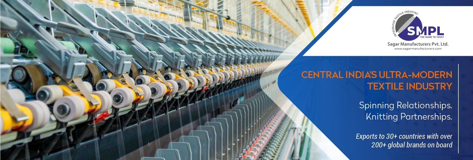Textile manufacturing facility at Sagar Manufacturers Pvt. Ltd.